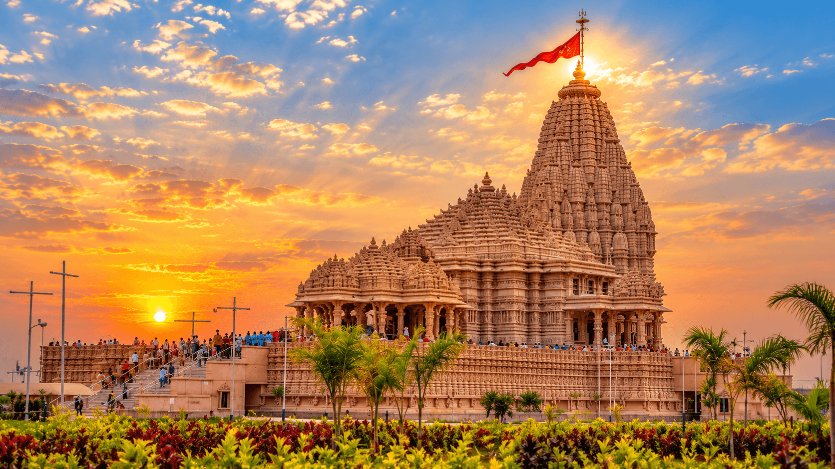 Somnath, Temple by the sea