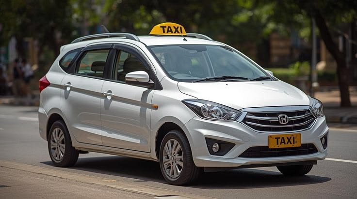 Outstation cab from Bhuj to Ahmedabad on a Gujarat highway
